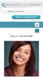 Mobile Screenshot of aestheticaredental.com
